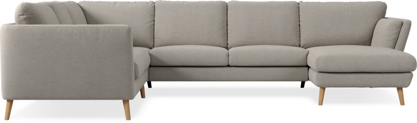 Madison Lux - Hörnsoffa med schäslong höger - Beige