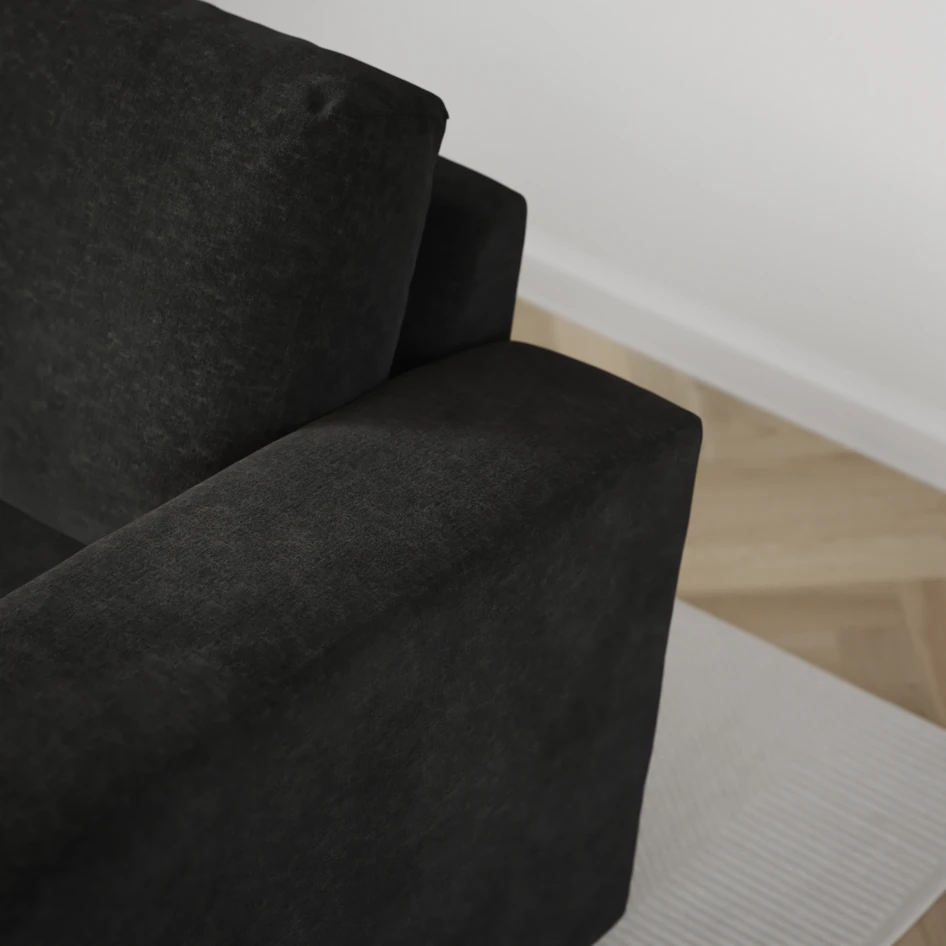 Friday - Hörnsoffa, 2,5+1,5-sits - Grå