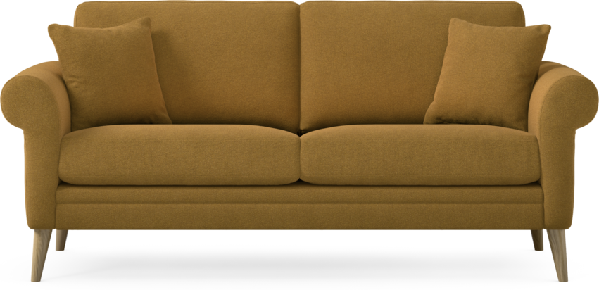 Eden - 2,5-sits soffa - Gul