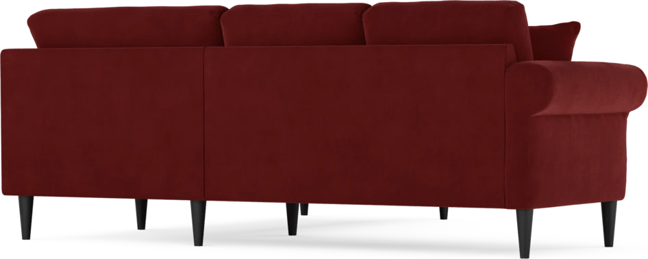 Eden - Hörnsoffa, 2+2-sits - Röd