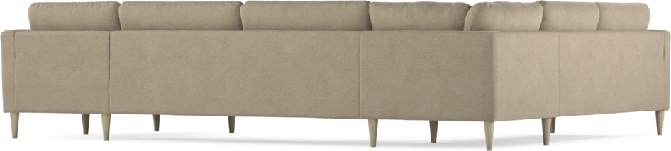 Bridge - Hörnsoffa, 2+3-sits med schäslong höger - Beige