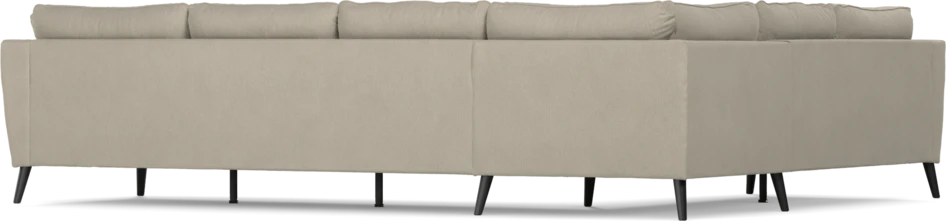County - Hörnsoffa, 2+3-sits - Grå