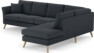 Eden - 3-sits soffa med divan - Blå