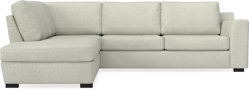 Friday - 2,5-sits soffa med divan vänster - Beige