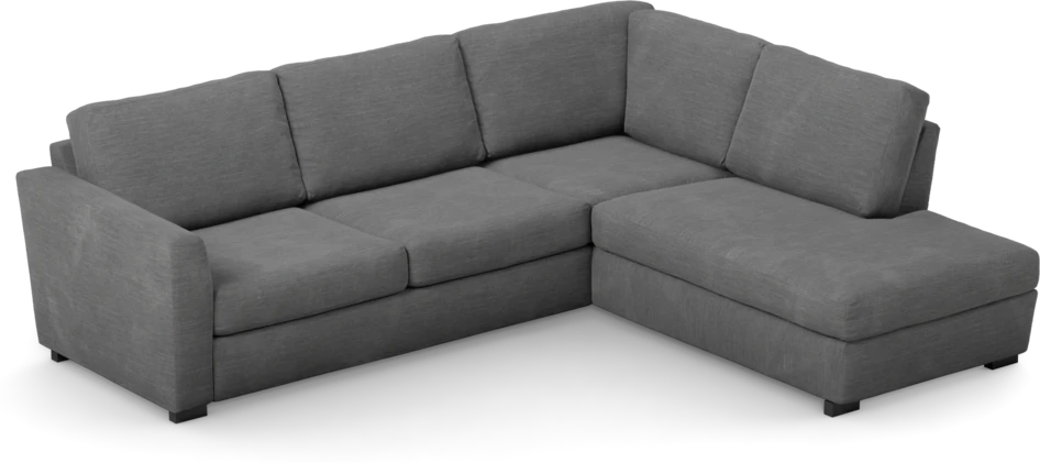 Friday - 2,5-sits soffa med divan höger - Grå