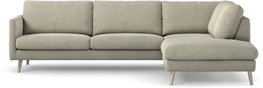 Madison Lux - 3-sits soffa med divan höger - Beige