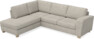 Friday - 2,5-sits soffa med divan vänster - Beige