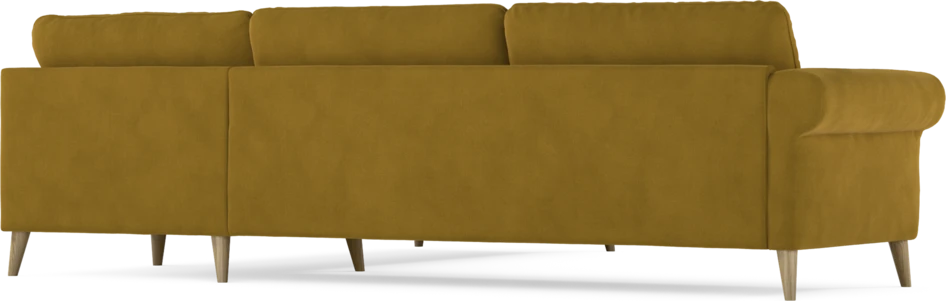 Bridge - Hörnsoffa, 3+2-sits - Gul