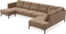 Rio - 4-sits soffa med schäslong vänster och divan höger - Beige