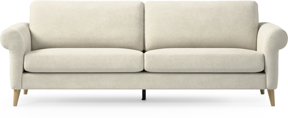 Bridge - 4-sits soffa - Vit