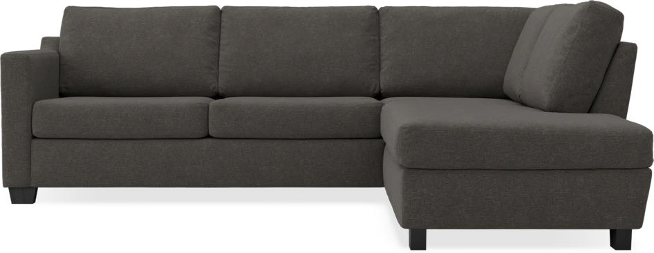 Friday - 2,5-sits soffa med divan höger - Grå