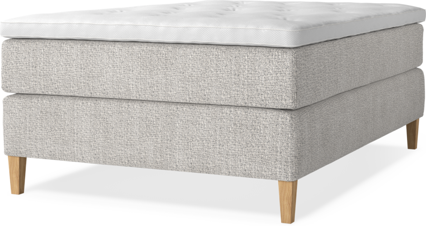 Delux Exclusive - Kontinentalsäng, enkelsäng 140 cm med bäddmadrass