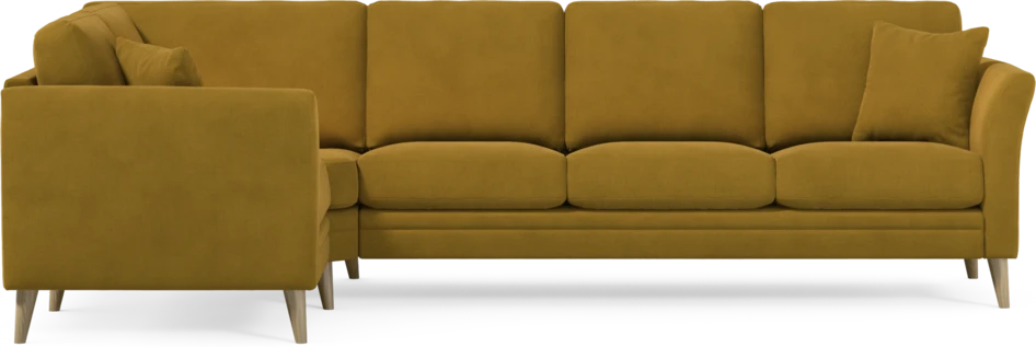 Eden - Hörnsoffa, 1+3-sits - Gul
