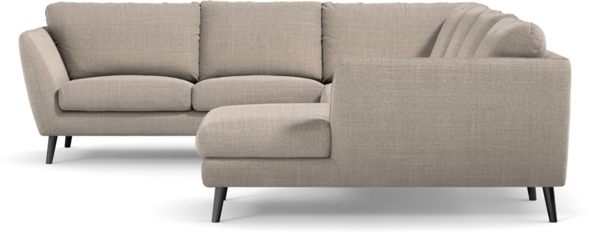 Madison Lux - Hörnsoffa med schäslong höger - Beige