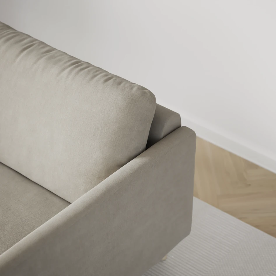 Madison Lux - Hörnsoffa 2+3-sits, hörn 2 - Grå