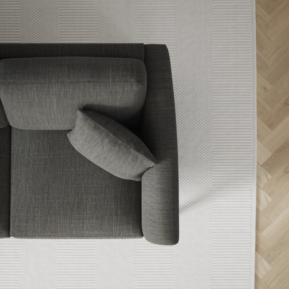 Eden - 3-sits soffa - Grå