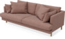 Harper - 3-sits soffa - Rosa