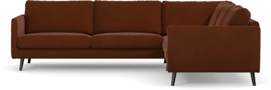 Madison Lux - Hörnsoffa 3+2-sits, hörn 1 - Orange