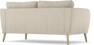 County - 2-sits soffa - Beige