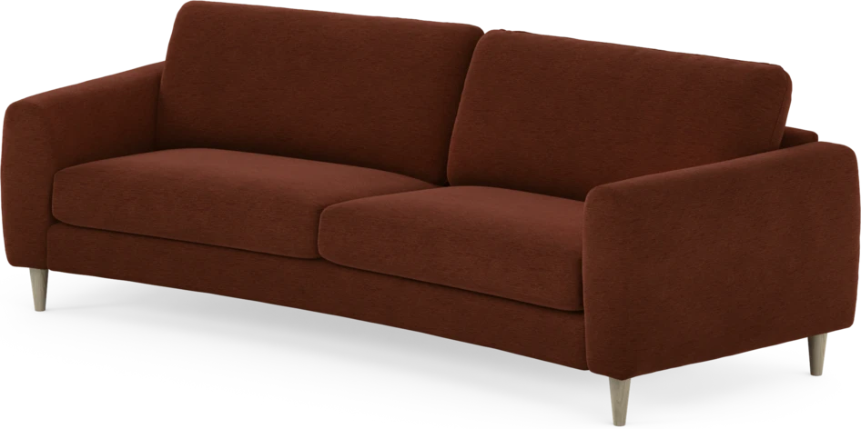 Bridge - 3-sits soffa svängd - Orange