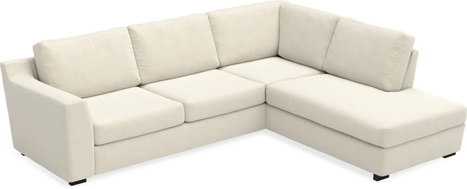 Friday - 2,5-sits soffa med divan höger - Beige