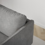 Madison - 3-sits soffa med divan vänster - Vit