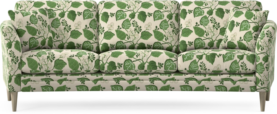 Eden - 3-sits soffa svängd - Flerfärgad