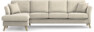 Eden - 3-sits soffa med schäslong - Beige