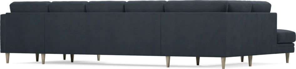 Eden - 3-sits soffa med divan vänster och schäslong höger - Blå