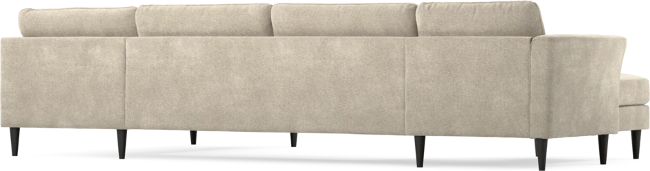 Bridge - 3-sits soffa med schäslong vänster och divan höger - Beige
