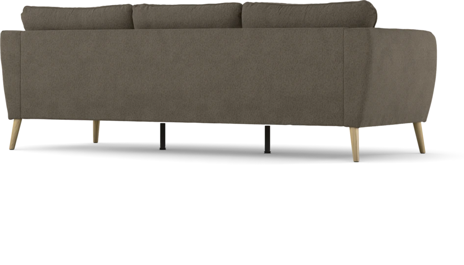 County - 3-sits soffa - Brun