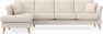 Eden - 3-sits soffa med schäslong - Beige
