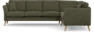 Eden - Hörnsoffa 3+2 - Grön