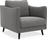 Madison Lux - Fåtölj, 70 cm - Grå