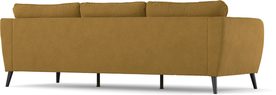 County - 3-sits soffa - Gul