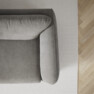 Madison - 3-sits soffa med divan vänster - Grå