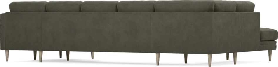 Eden - 3-sits soffa med divan vänster och schäslong höger - Grå