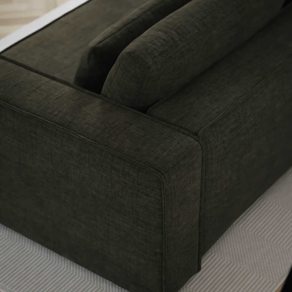 Ide - Bäddsoffa 3-sits - Grön