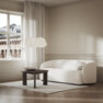 Sonia - 3-sits soffa - Vit