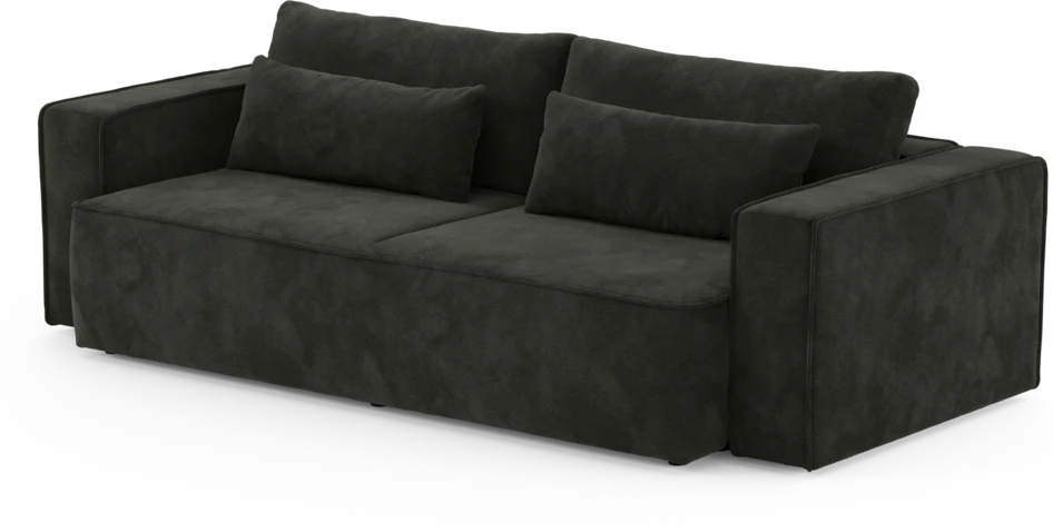 Ide - Bäddsoffa 3-sits - Svart
