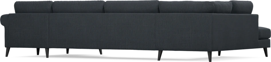 Bridge - 3-sits soffa med divan vänster och schäslong höger - Blå