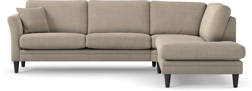 Eden - 2,5-sits soffa med divan - Beige