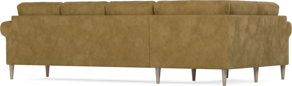 Eden - Hörnsoffa, 1+3-sits - Gul