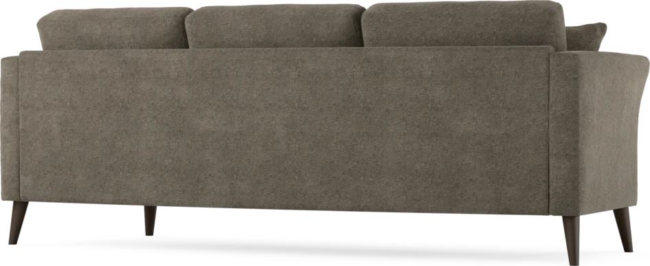 Eden - 3-sits soffa svängd - Brun