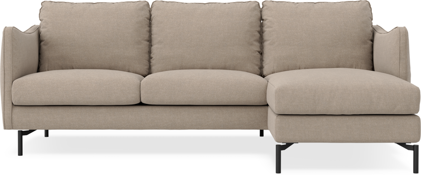Madison - 2-sits soffa med schäslong höger - Beige