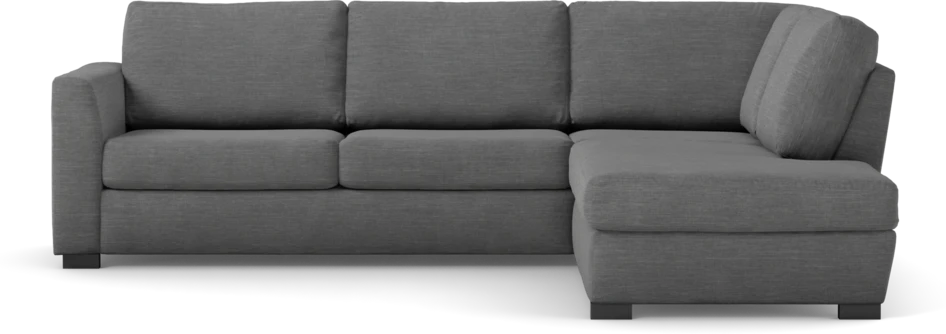 Friday - 2,5-sits soffa med divan höger - Grå