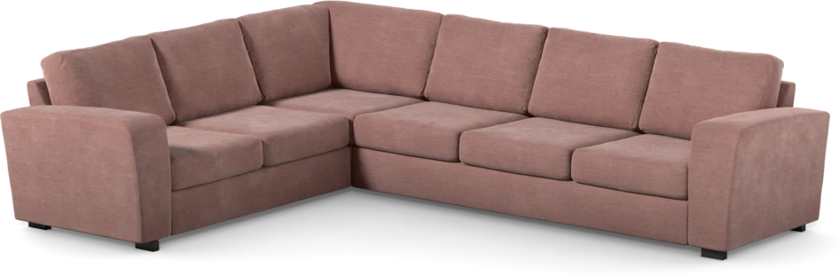 Friday - Hörnsoffa, 2+3-sits - Rosa