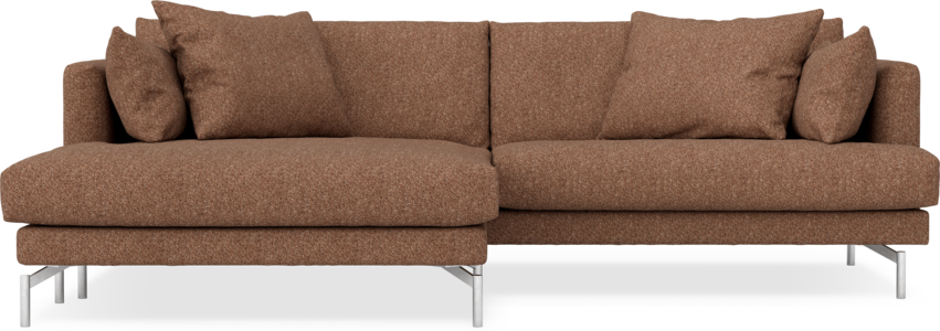 Harper - 4-sits med schäslong XL vänster - Orange