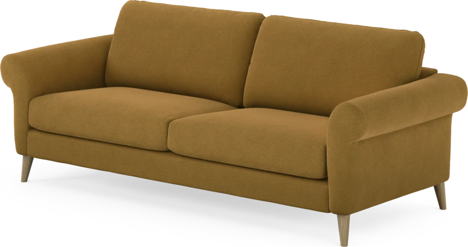 Bridge - 3-sits soffa - Gul