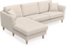 Eden - 2,5-sits soffa med schäslong - Beige